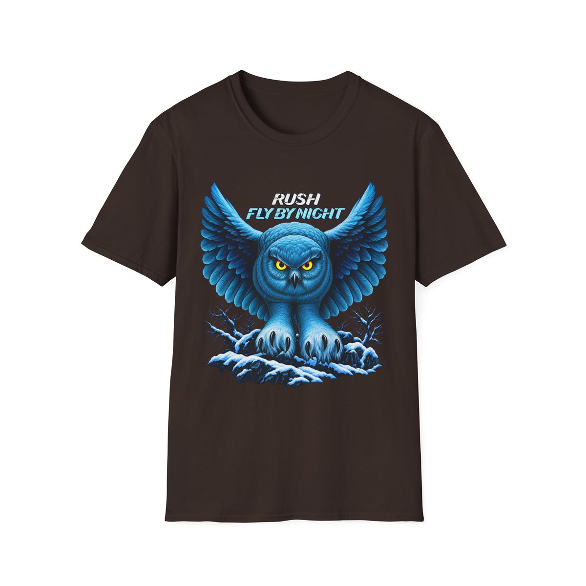 Fly by Night | Rush Prog Band Graphic T Shirt