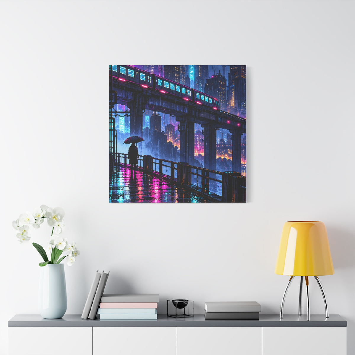 Stretched Matte Canvas Print — 1.25" Depth (Custom Design)