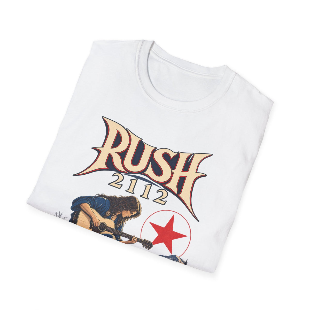 Rush | 2112 | Acoustic Guitar | Prog Band T-Shirt
