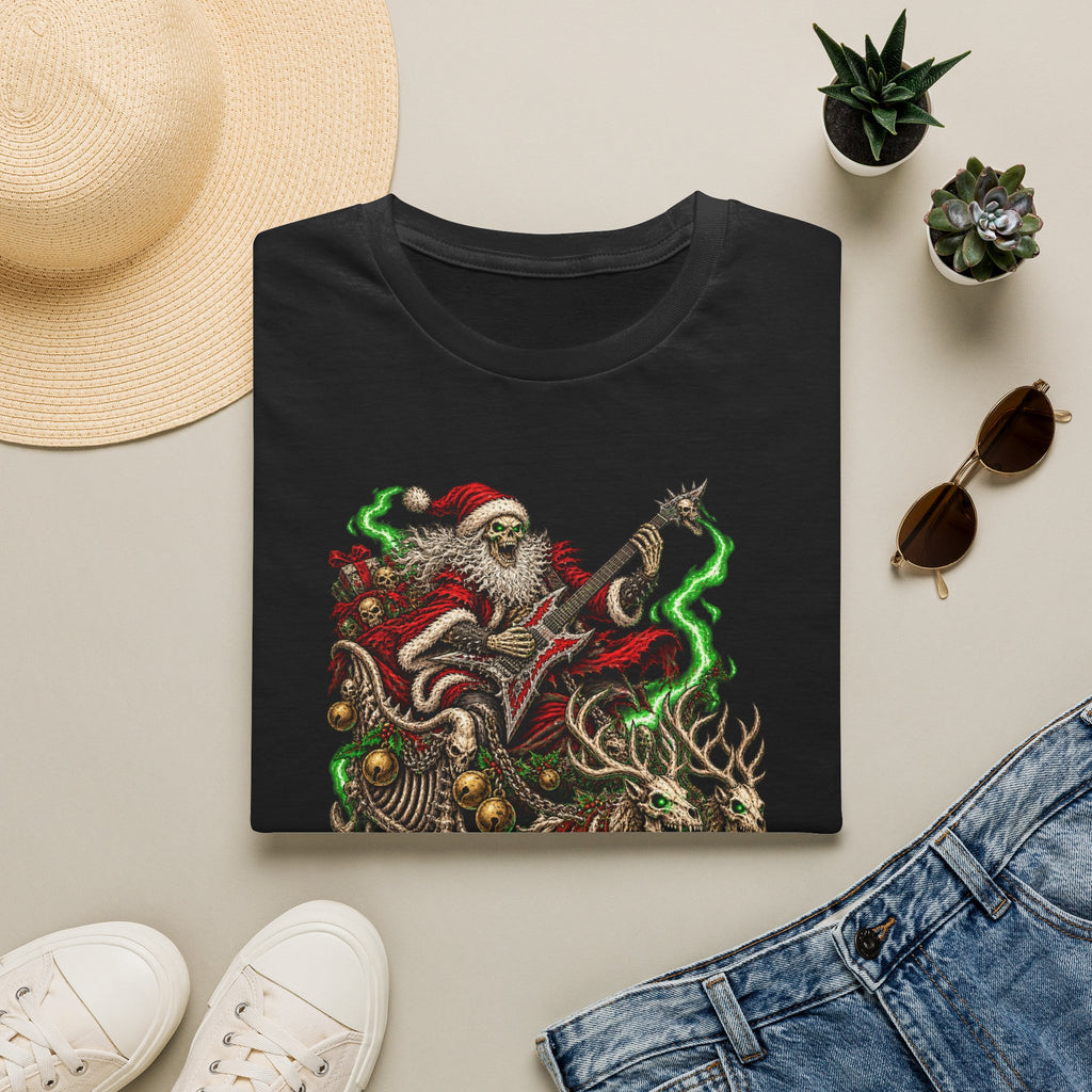 Slay Bells | Santa Clauses Horror Christmas T-Shirt