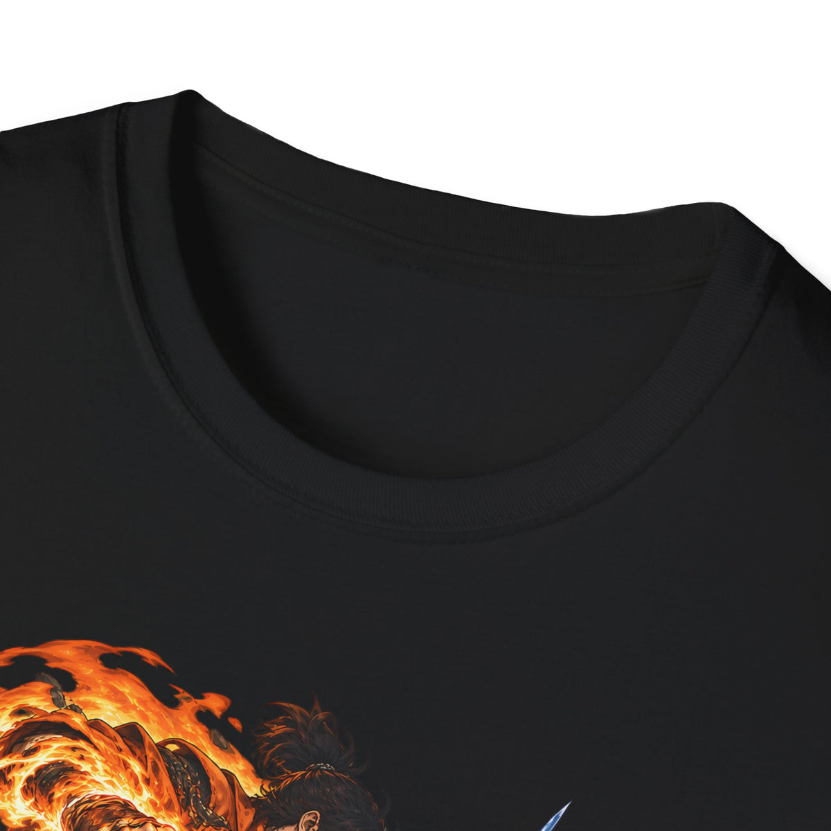 Elemental Battle | Fire vs Ice | Ninja Japanese Fantasy T-Shirt