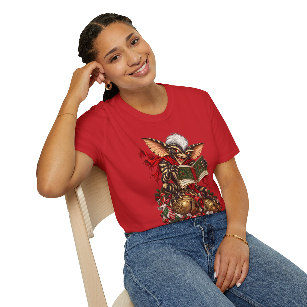 Stripe | Gremlin Caroler Christmas T-Shirt