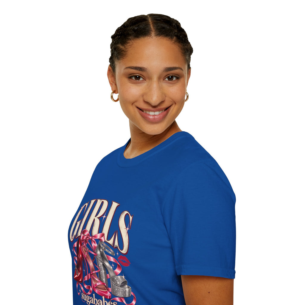 Sugababes |  Red Heels & Ribbons | Girls Night T Shirt