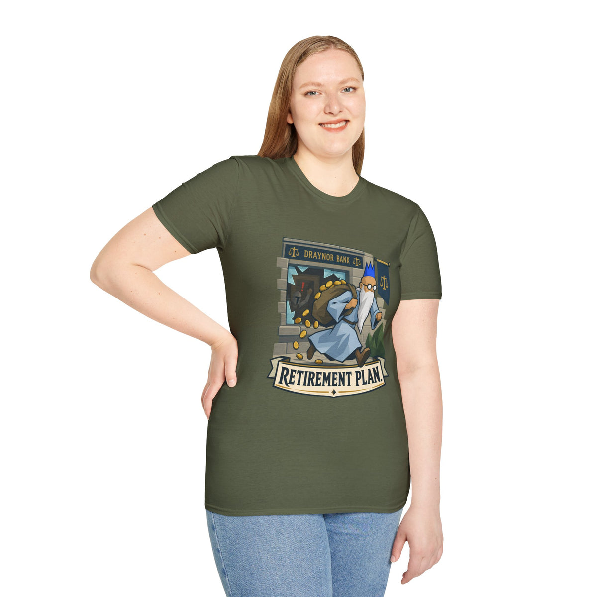 Retirement Plan Wise Old Man OSRS / Runescape T-Shirt