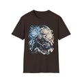 Wolf Spirit T-Shirt | Japanese Samurai | Yin Yang Blue & White Wolves Graphic Tee