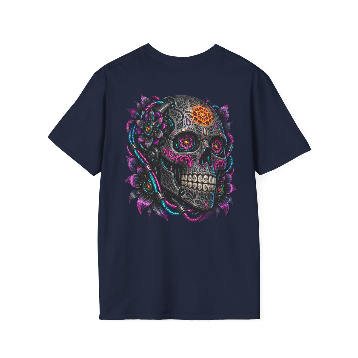 Sugar Skull | Day of the Dead | Floral Skull Tee