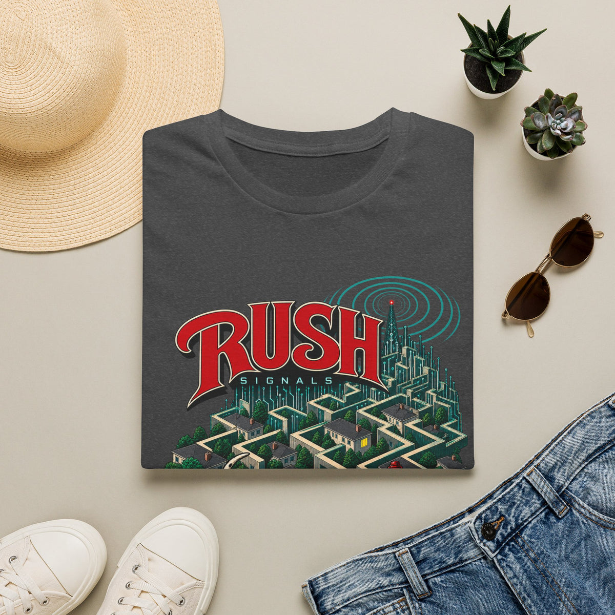 Rush | Signals | Prog Band Band Dalmatian T‑Shirt