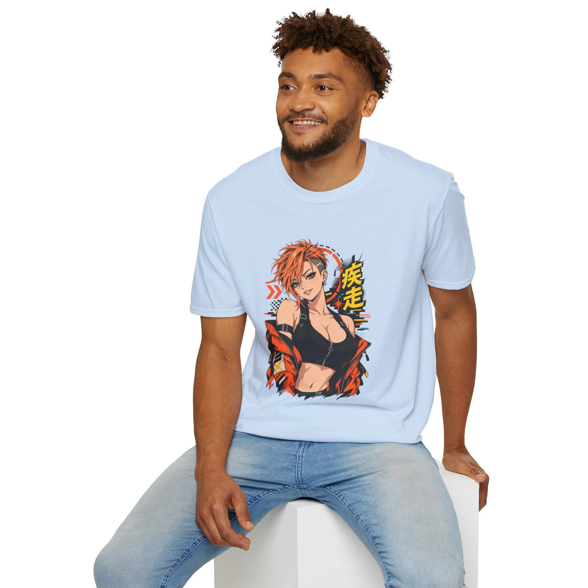 Amber | Anime Punk Sexy Pin Up Girl T-Shirt