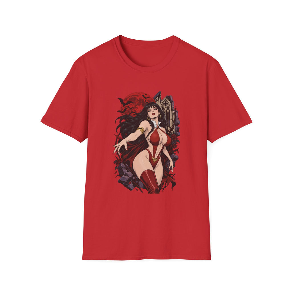 Vampirella | Sexy Vampire Queen | Pin Up Girl | Sexy Halloween Graphic T-Shirt