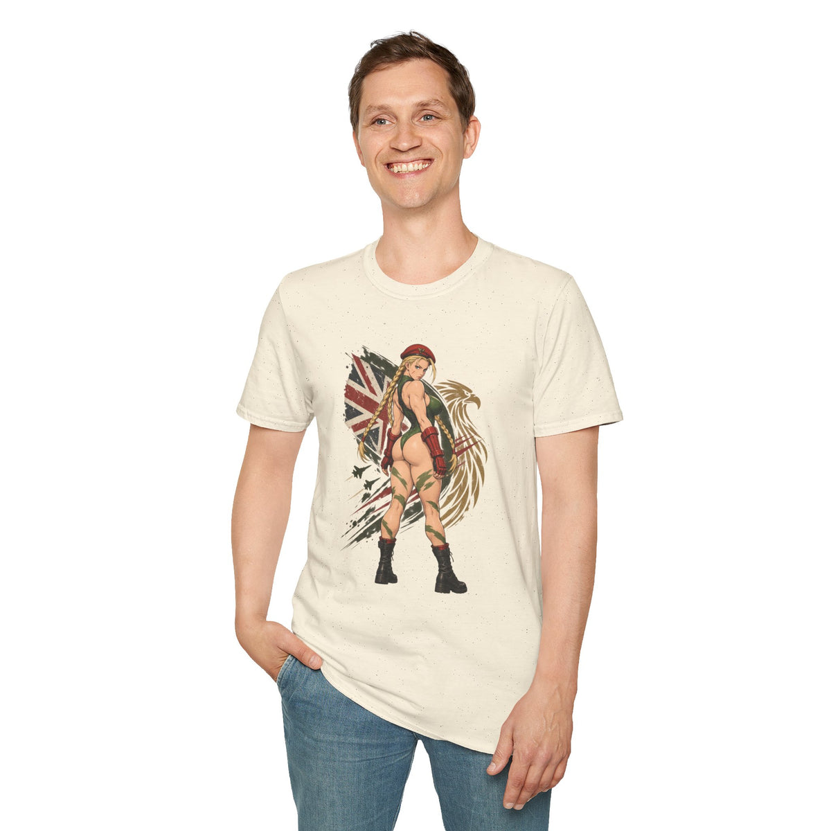 Cammy Street Fighter | Sexy Cammy Pin Up Girl Graphic T Shirt