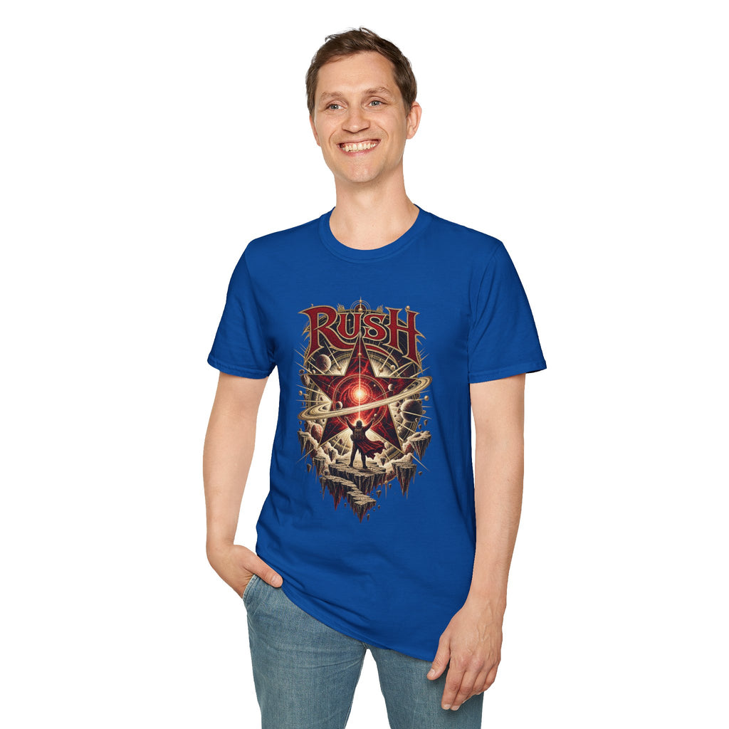 Rush | Legendary Prog Band Band T‑Shirt Cosmic Rebellion