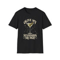 Funny Martini | Olive My Standards Are High | Cocktail Tee
