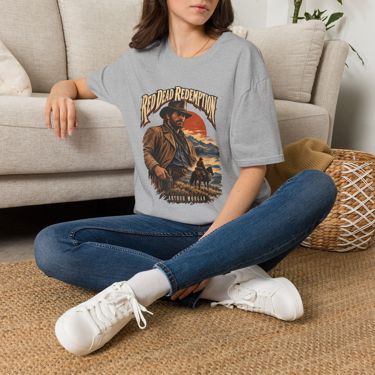 Red Dead Redemption | Arthur Morgan Vintage Western T-Shirt