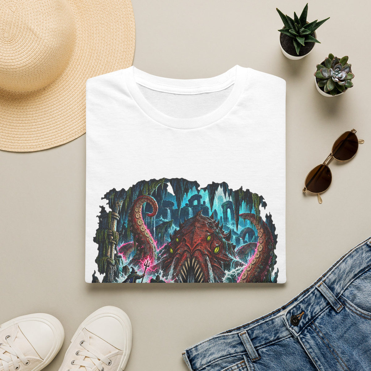 Kraken vs Trident | OSRS | Runescape Inspired T Shirt