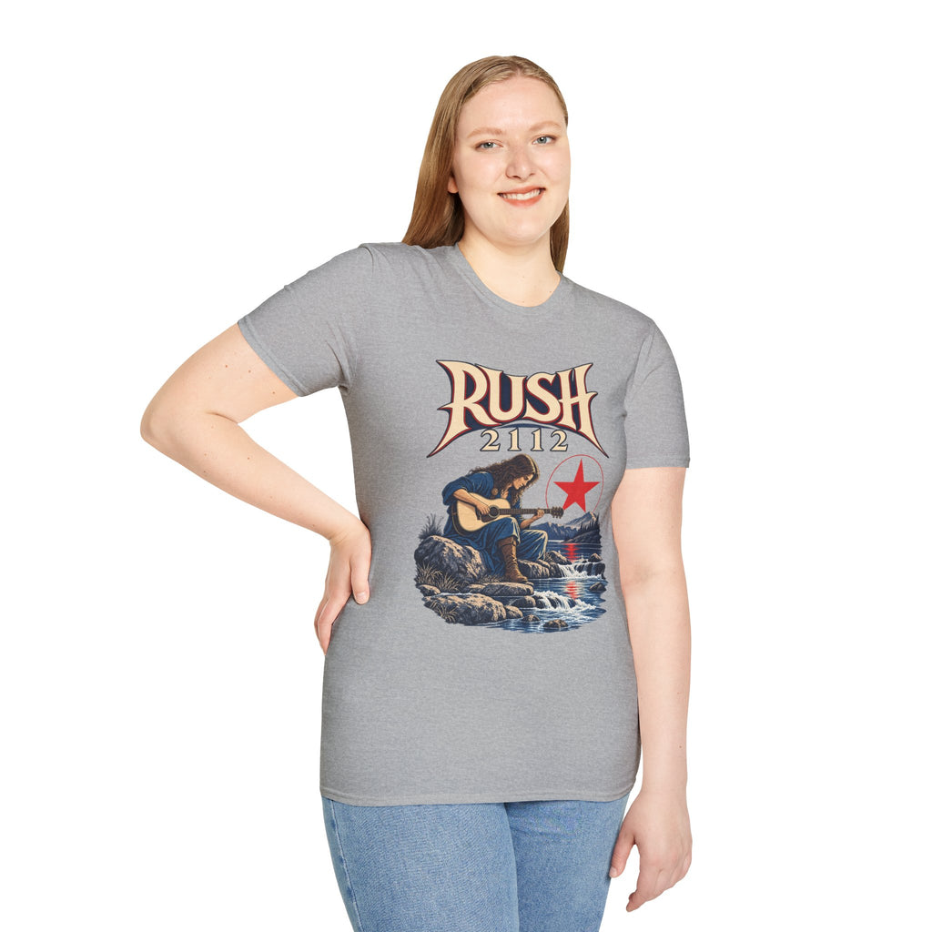 Rush | 2112 | Acoustic Guitar | Prog Band T-Shirt
