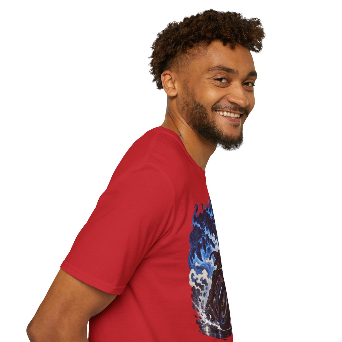 Demon of the Storm | Night Rider | Japanese Urban Motorcycle Tee