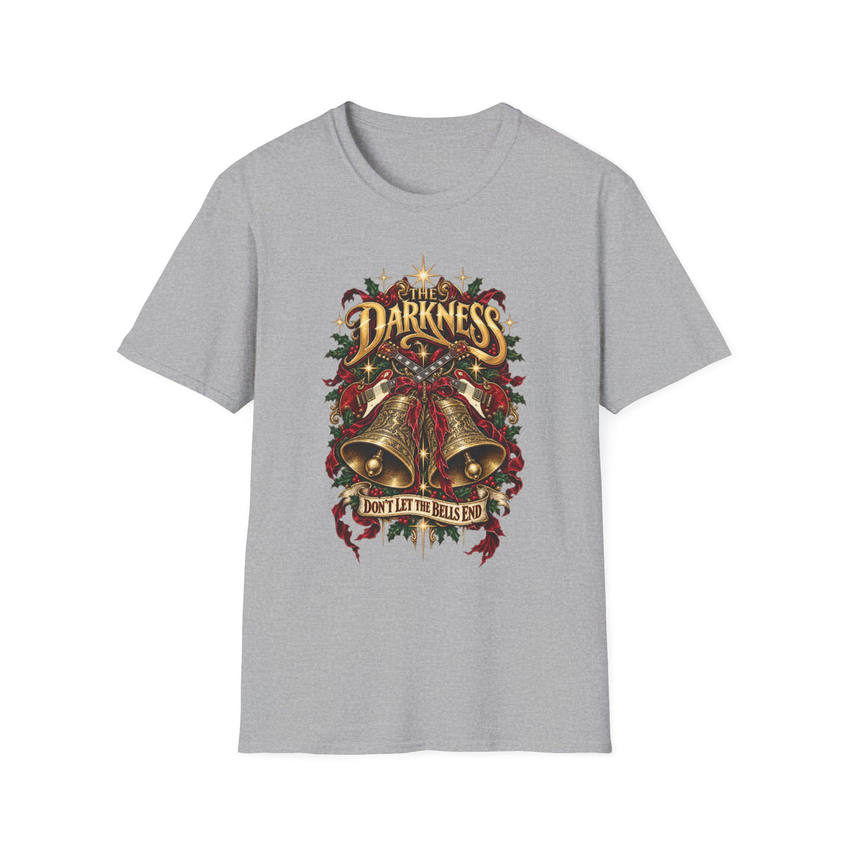The Darkness | Dont Let The Bells End Christmas Graphic T-Shirt