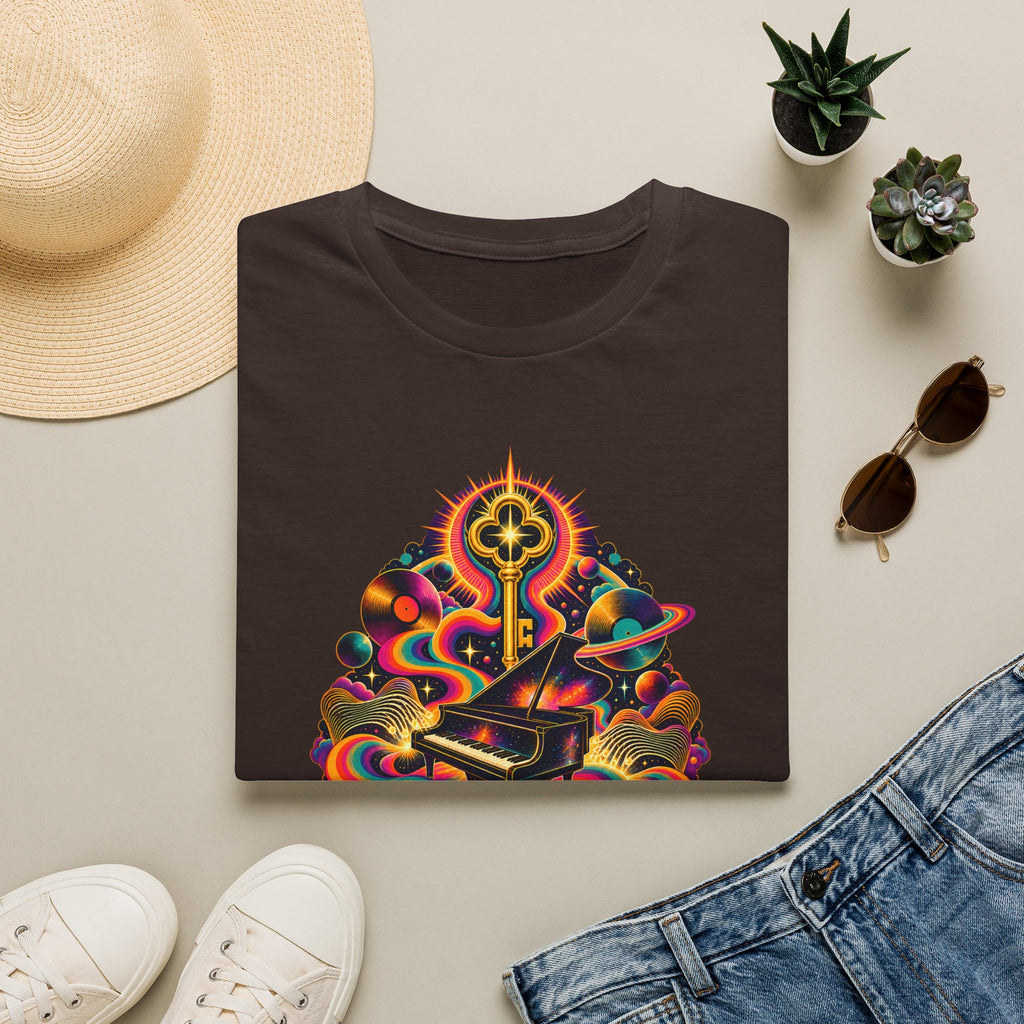 Stevie Wonder Psychedelic Key Songs In The Key of Life T-Shirt