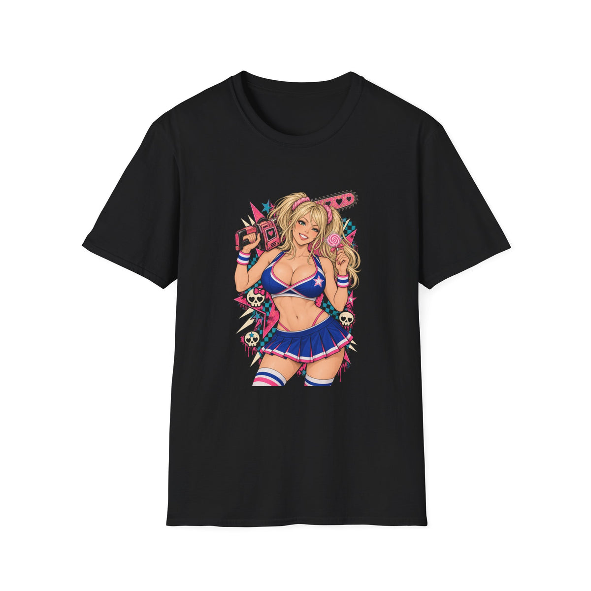 Juliet Starling | Lollipop Chainsaw Sexy Pin Up Girl T Shirt