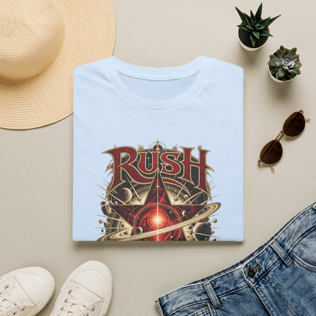 Rush | Legendary Prog Band Band T‑Shirt Cosmic Rebellion