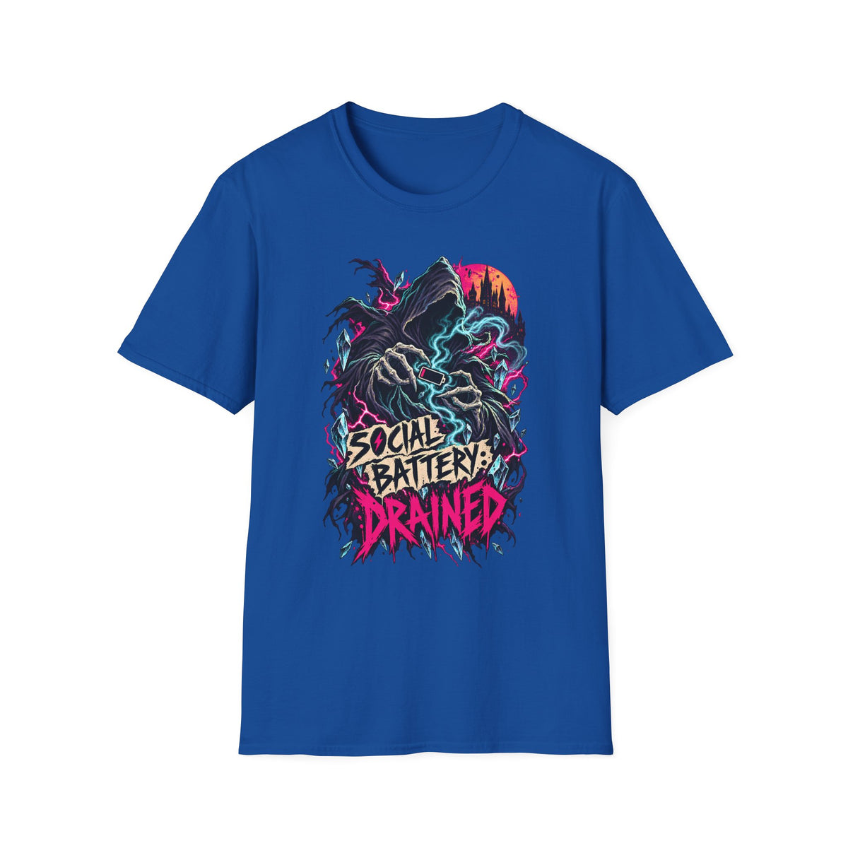 Socially Drained | Dementor | Harry Potter Graphic Tee