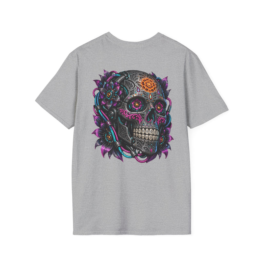 Sugar Skull | Day of the Dead | Floral Skull Tee