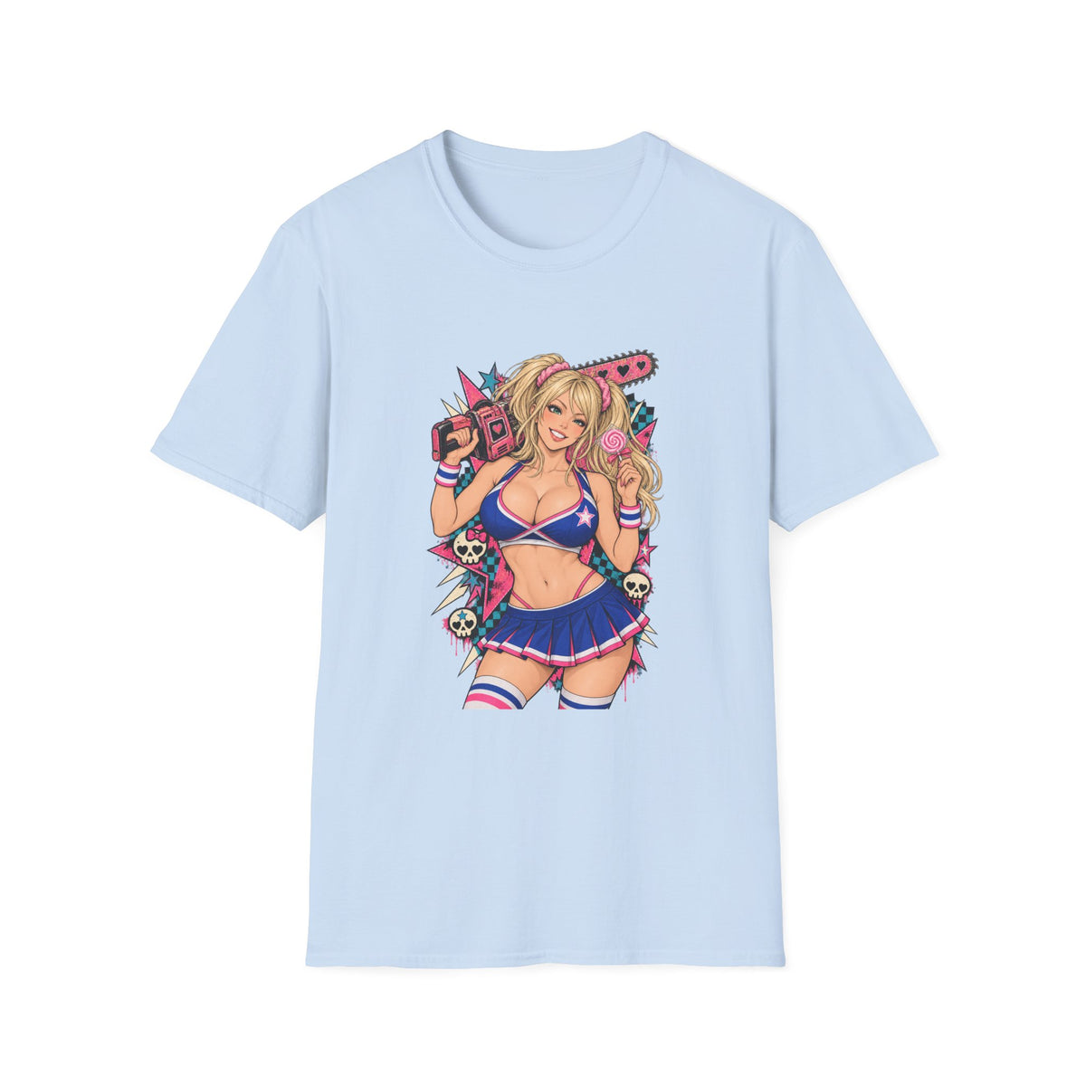 Juliet Starling | Lollipop Chainsaw Sexy Pin Up Girl T Shirt