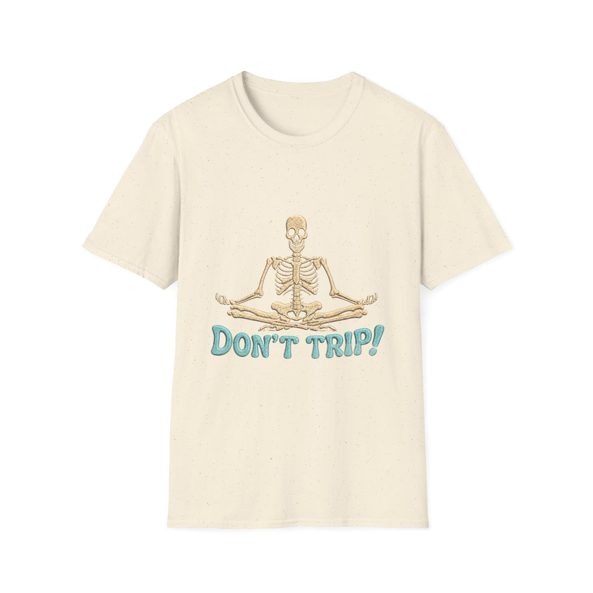 Skeleton Yoga T-Shirt - 'Don't Trip' Funny Skeleton GTA 6 Inspired