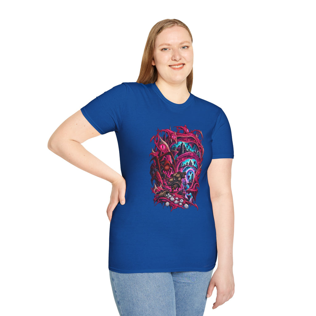 Abyssal Runecrafting | OSRS | Runescape | Psychedelic Portal Graphic T-Shirt