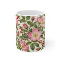 Wild Roses | Botanical Nature Lover Coffee Mug Gift (11oz)