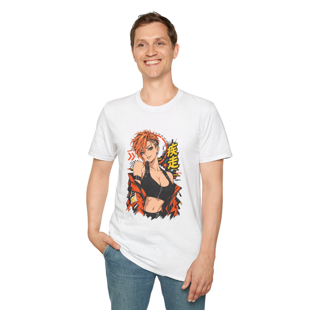 Amber | Anime Punk Sexy Pin Up Girl T-Shirt