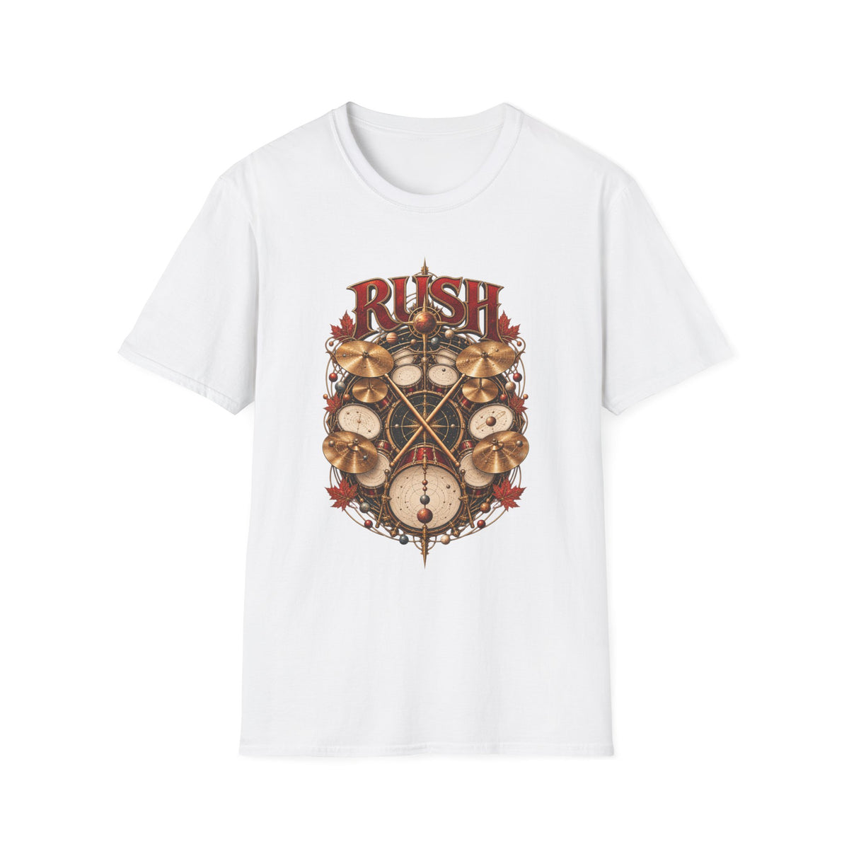Rush | Rhythm of the Cosmos | Drummer Graphic Prog Band T-Shirt