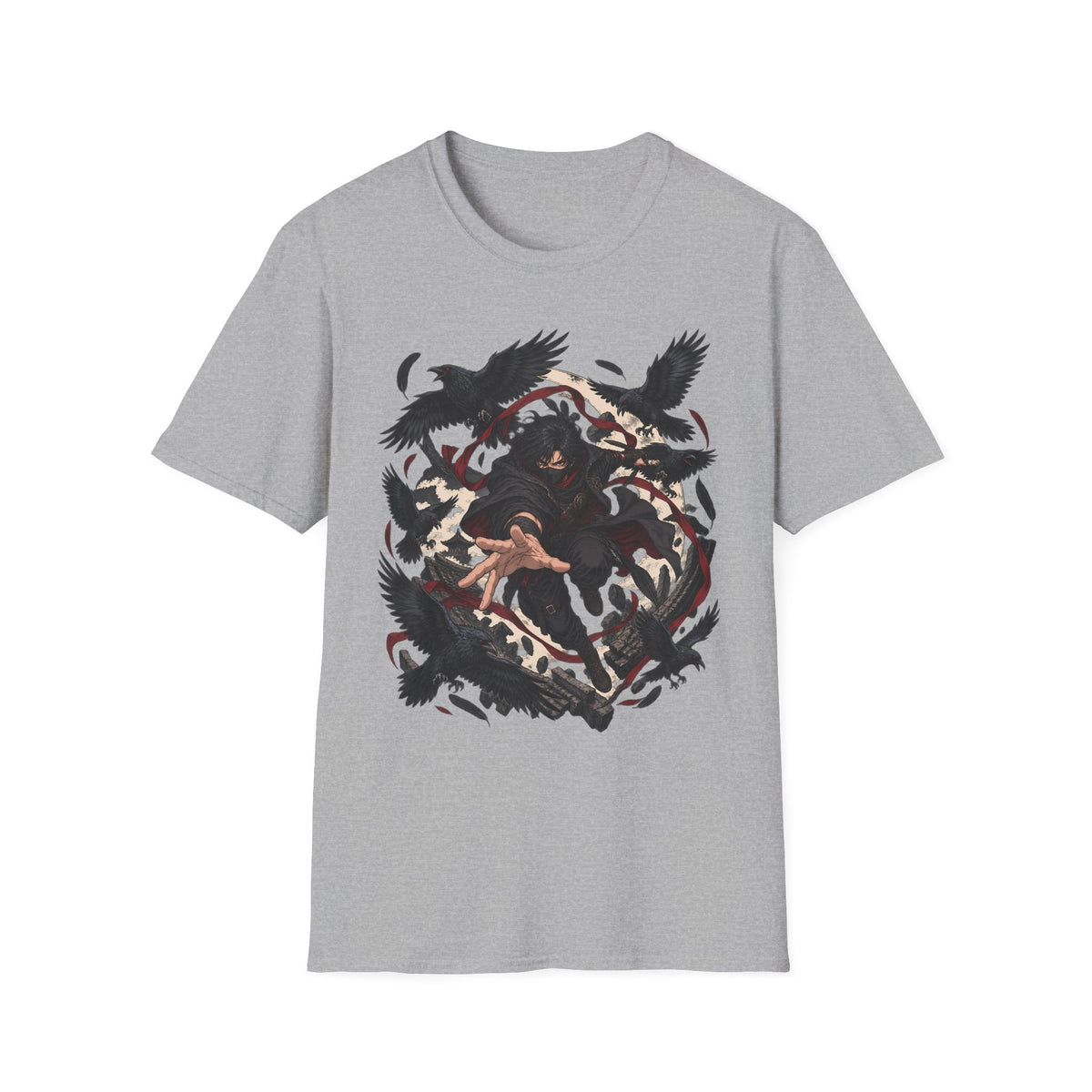 Mater of the Ravens | Japanese Anime Ninja Graphic T Shirt