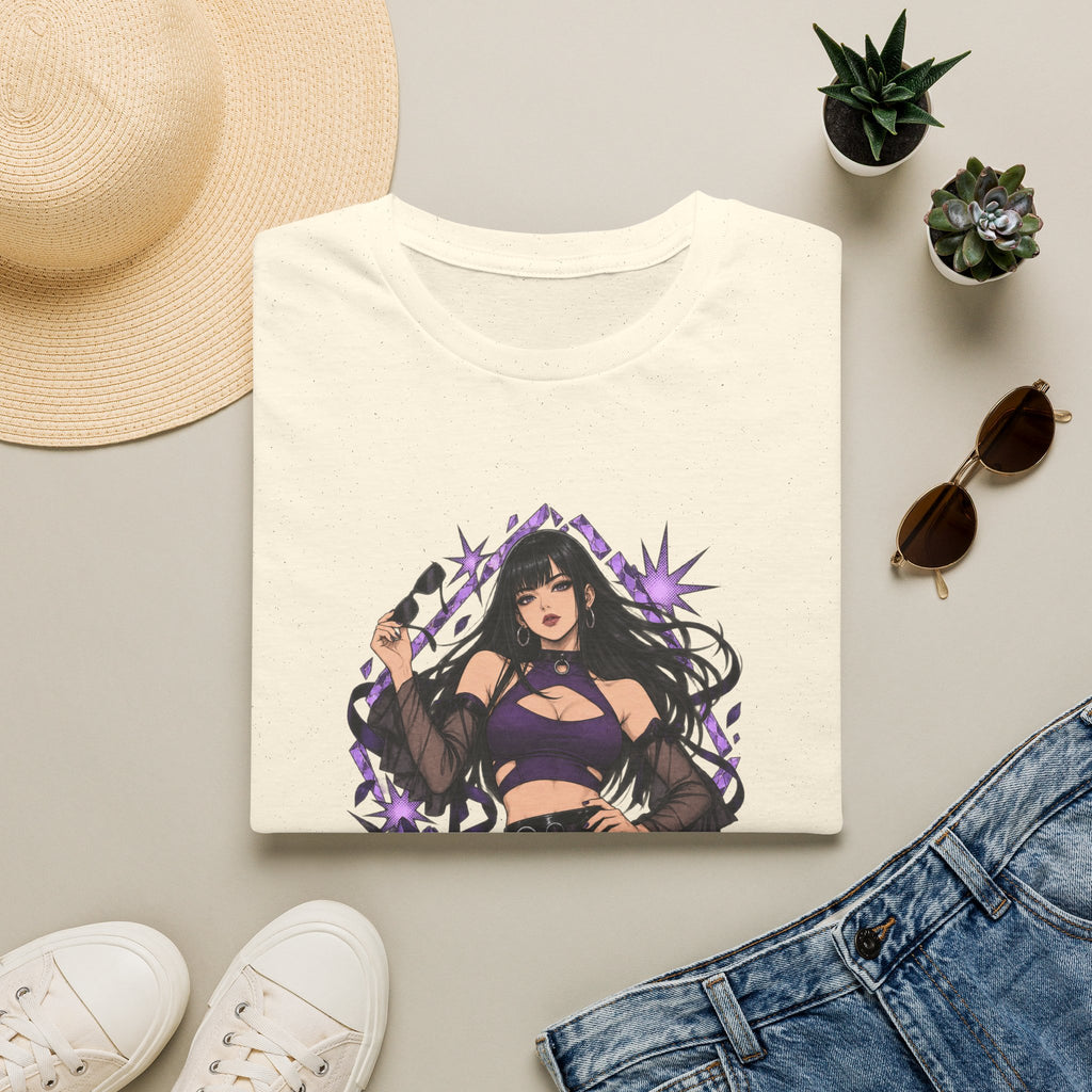Violet | Japanese Anime Style Sexy Pin Up Girl Shirt
