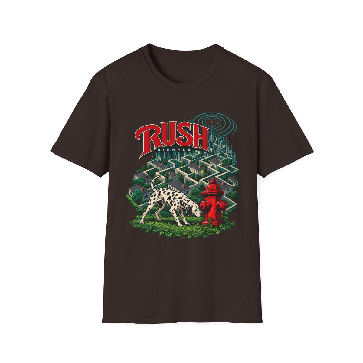 Rush | Signals | Prog Band Band Dalmatian T‑Shirt