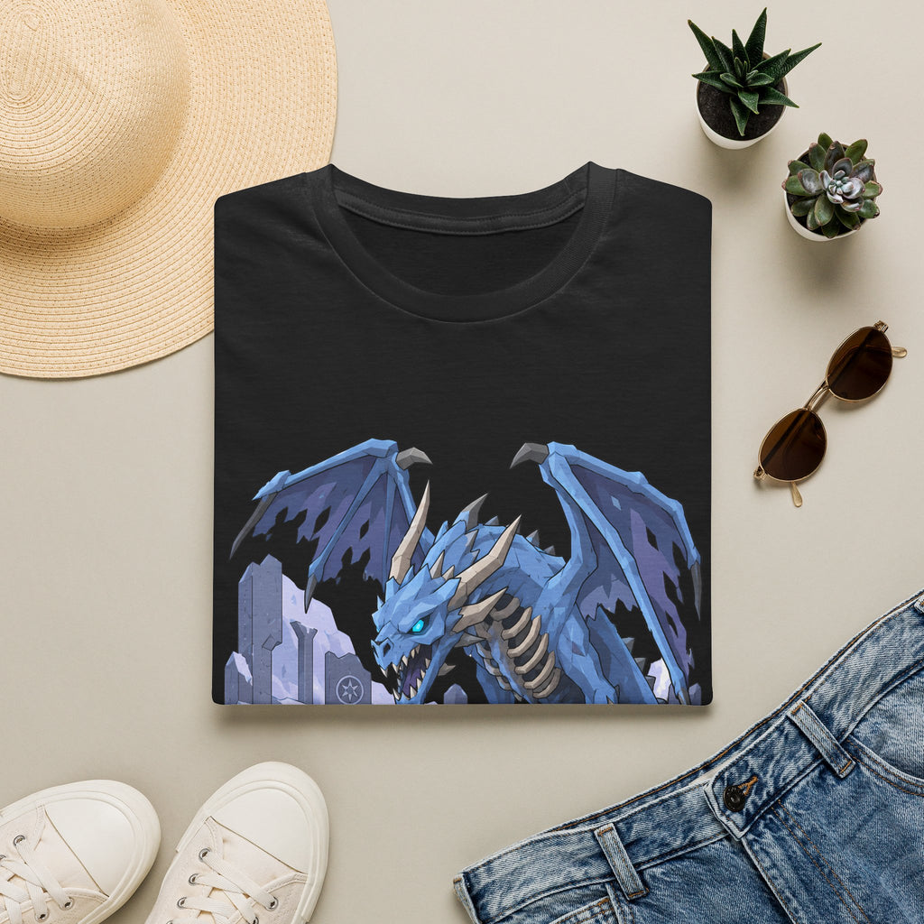 Vorkath Blue Ice Dragon T-Shirt - Fantasy Dragon Graphic Tee