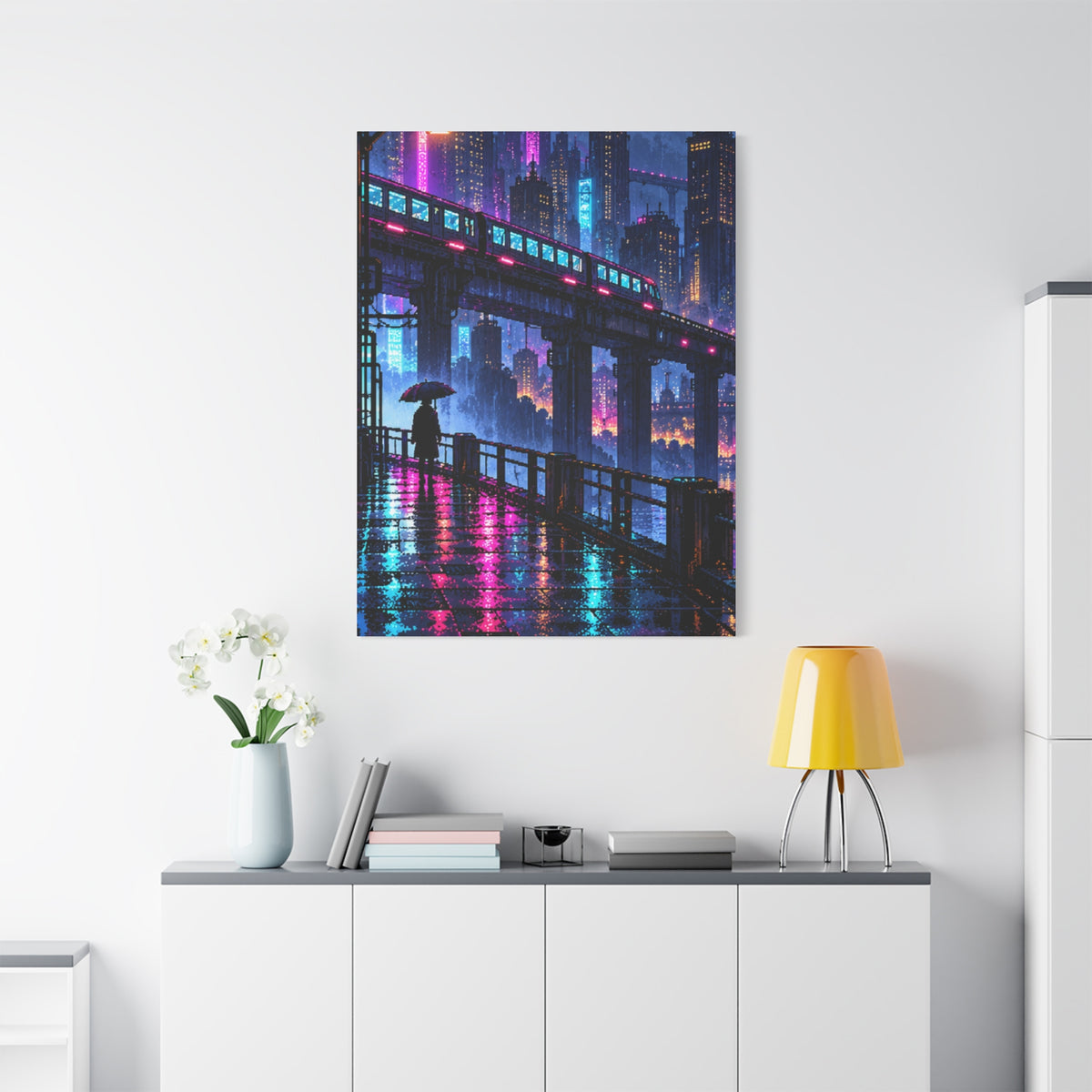 Stretched Matte Canvas Print — 1.25" Depth (Custom Design)