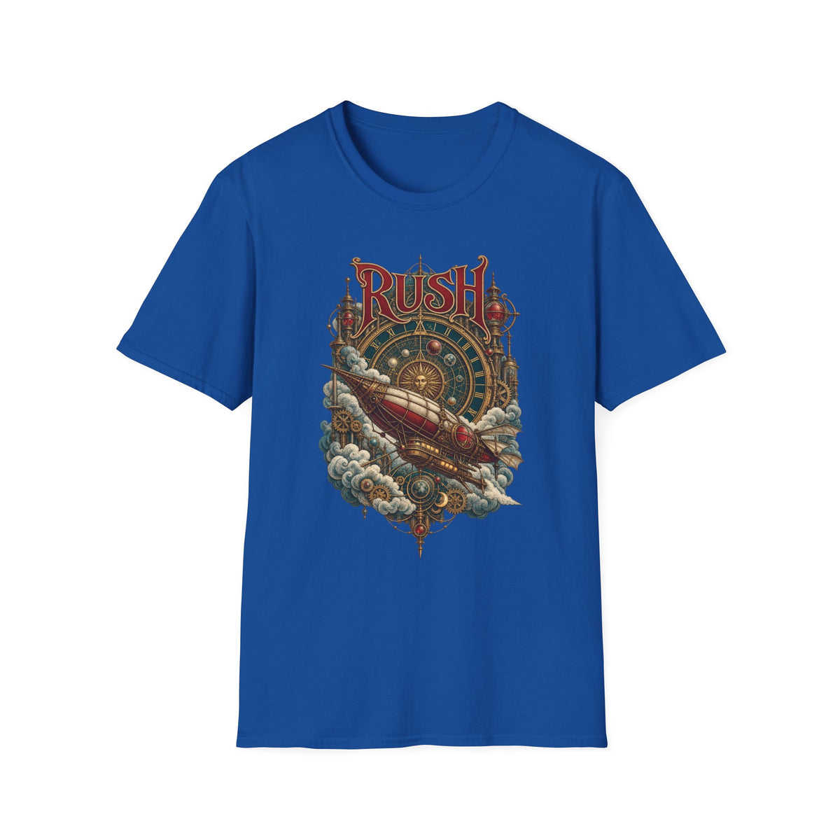 Rush | Clockwork Flight | Prog Band Airship T-Shirt