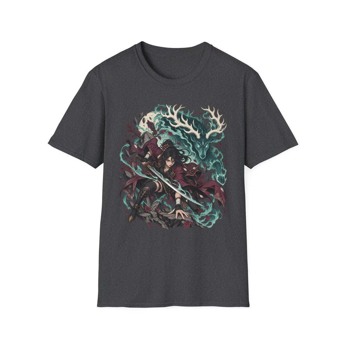 Spirit of the Forest | Fantasy Spirit Samurai T-Shirt
