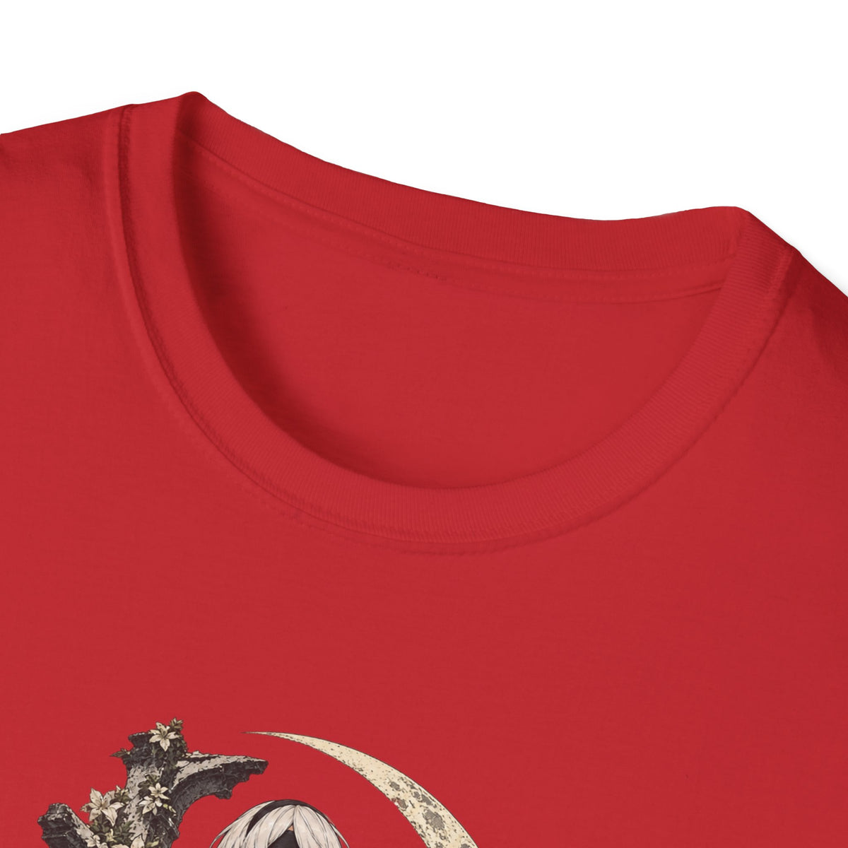 2B | Nie: Automata | Anime Gothic Warrior Moonlight Pin Up T-Shirt