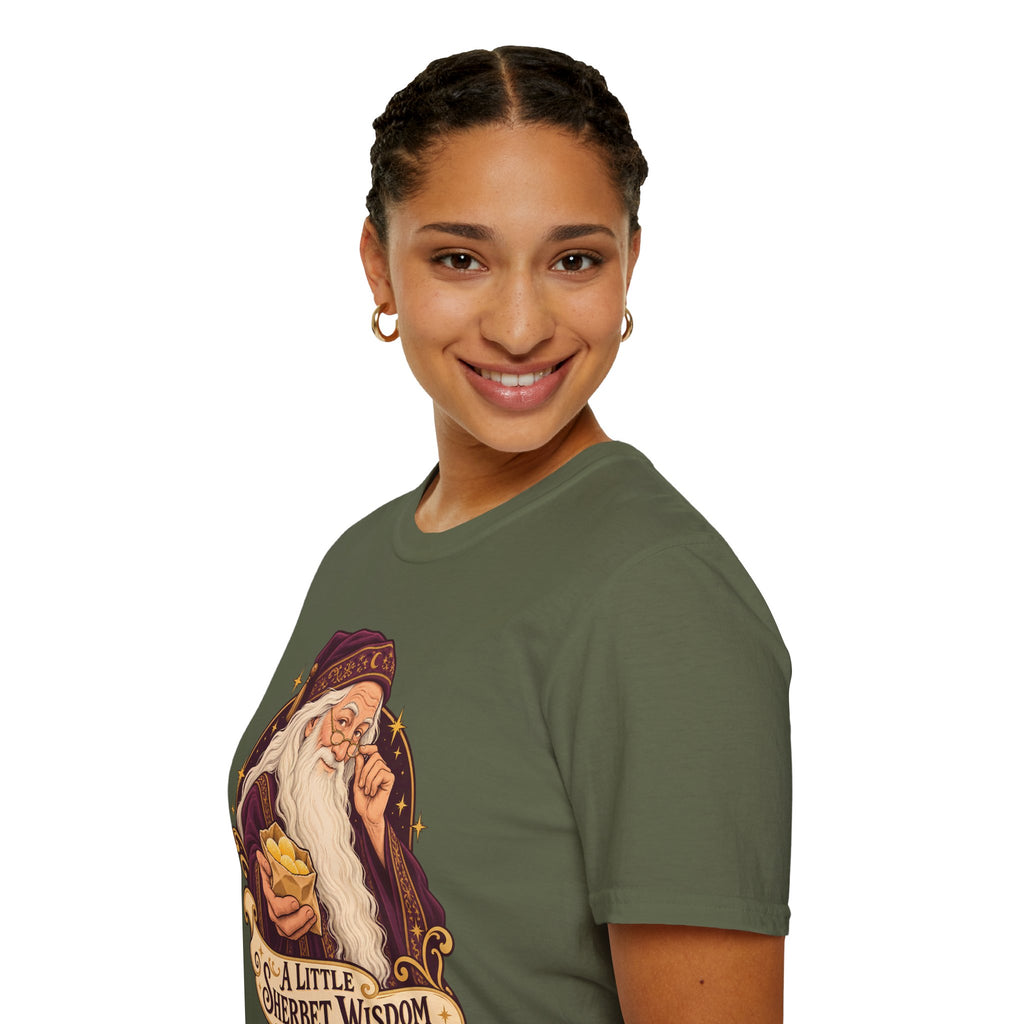 Dumbledore | Sherbet Lemon? | Harry Potter Illustration T‑Shirt