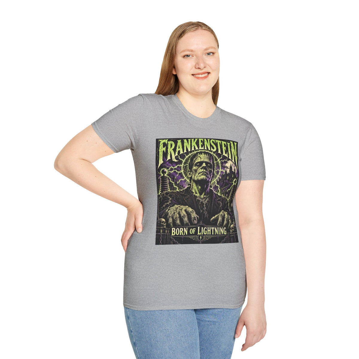 Frankenstein Born of Lightning T-Shirt