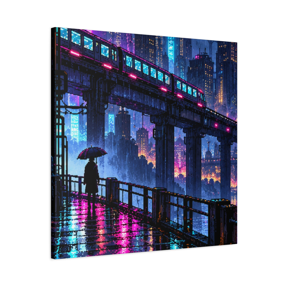 Stretched Matte Canvas Print — 1.25" Depth (Custom Design)
