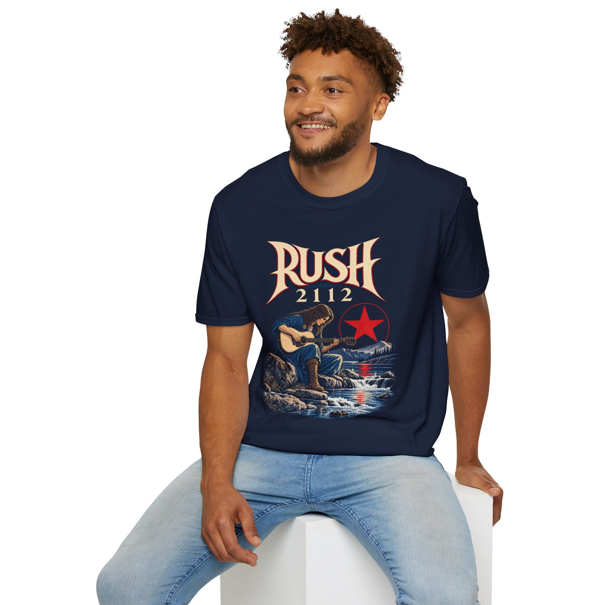 Rush | 2112 | Acoustic Guitar | Prog Band T-Shirt
