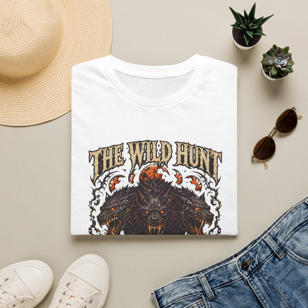The Wild Hunt Feeds Wolf Halloween Wild Hunt Graphic Tee