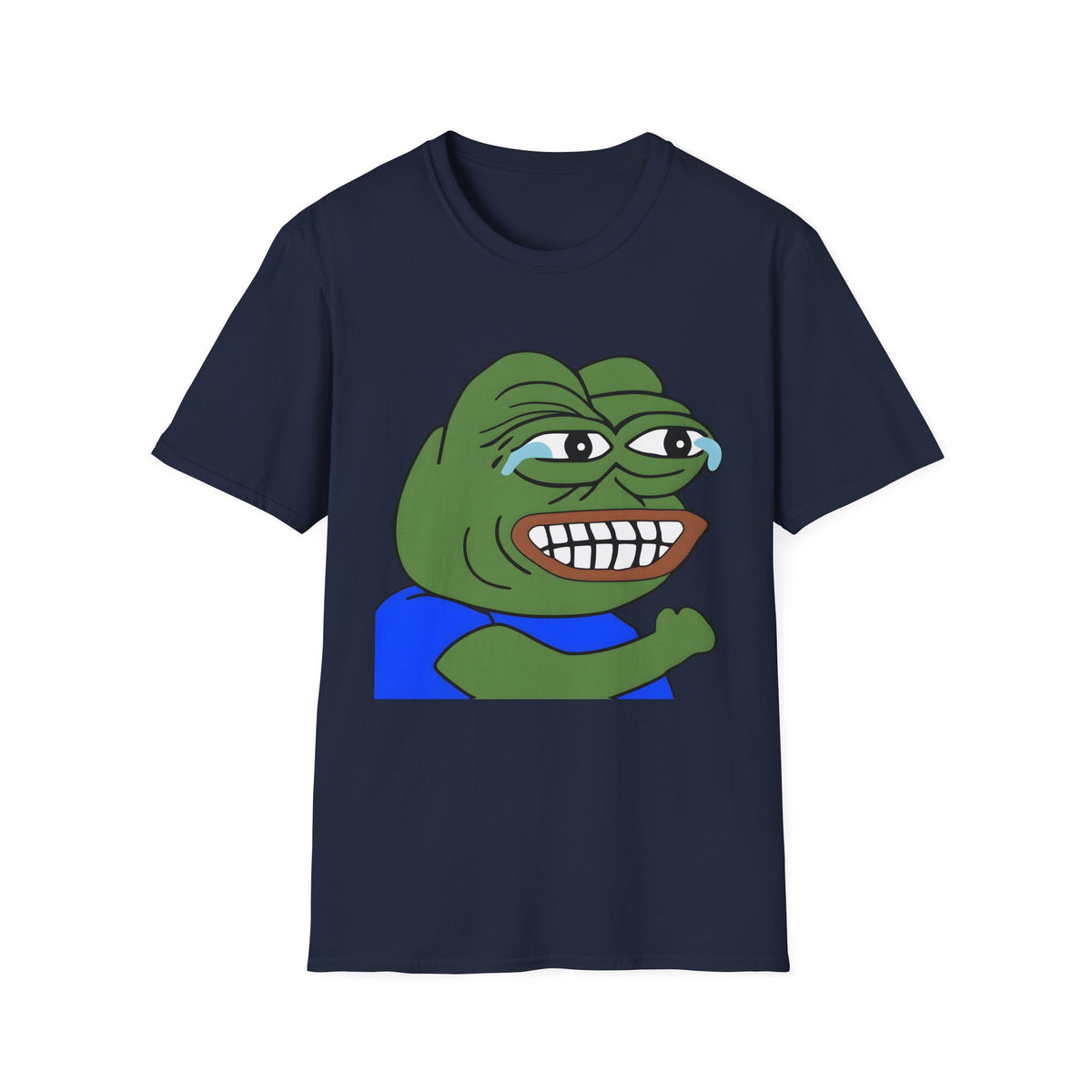 Pepe Grin T-Shirt — Smirking Frog Meme Tee
