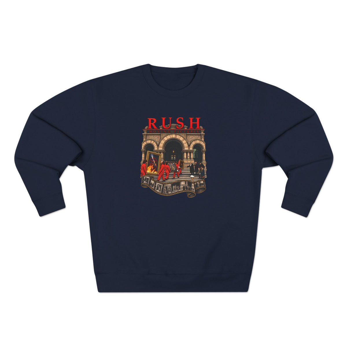 Rush | Moving Pictures | Band Album Art Crewneck Sweatshirt