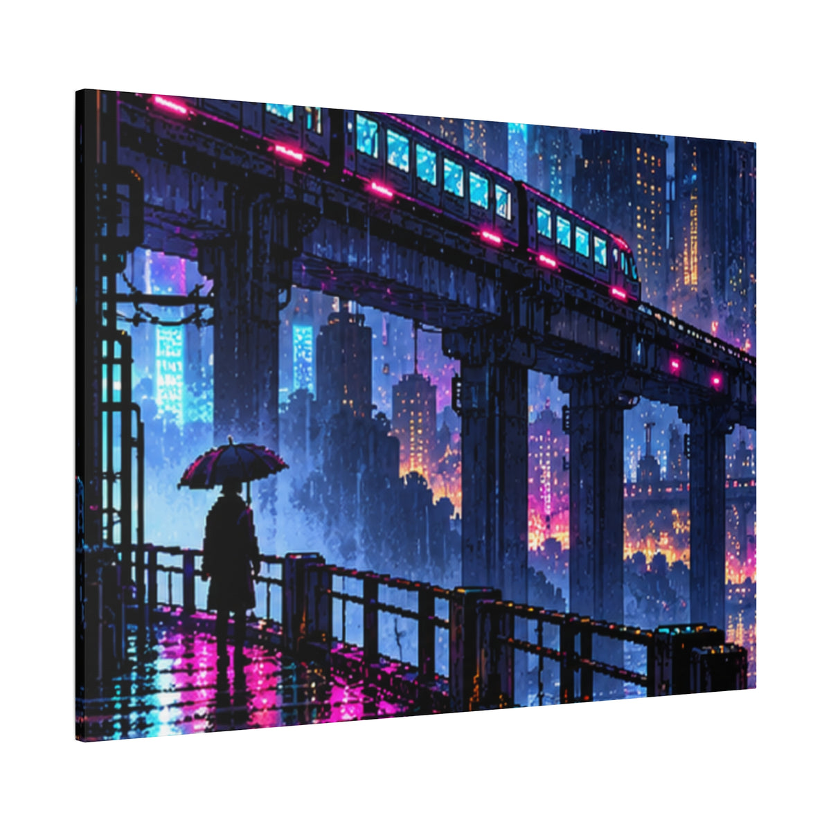 Stretched Matte Canvas Print — 1.25" Depth (Custom Design)