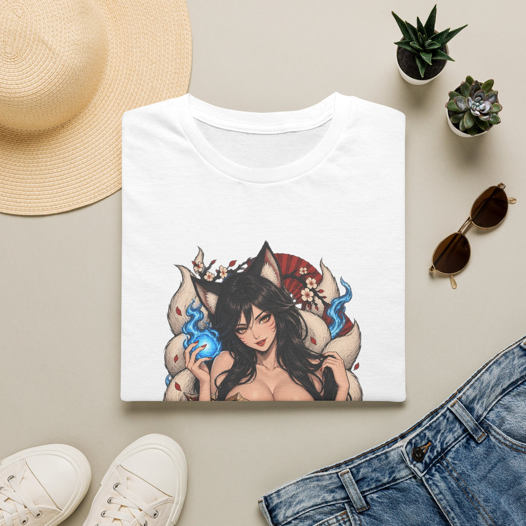 Ahri | League of Legends | Anime Pin Up Kitsune Girl T-Shirt