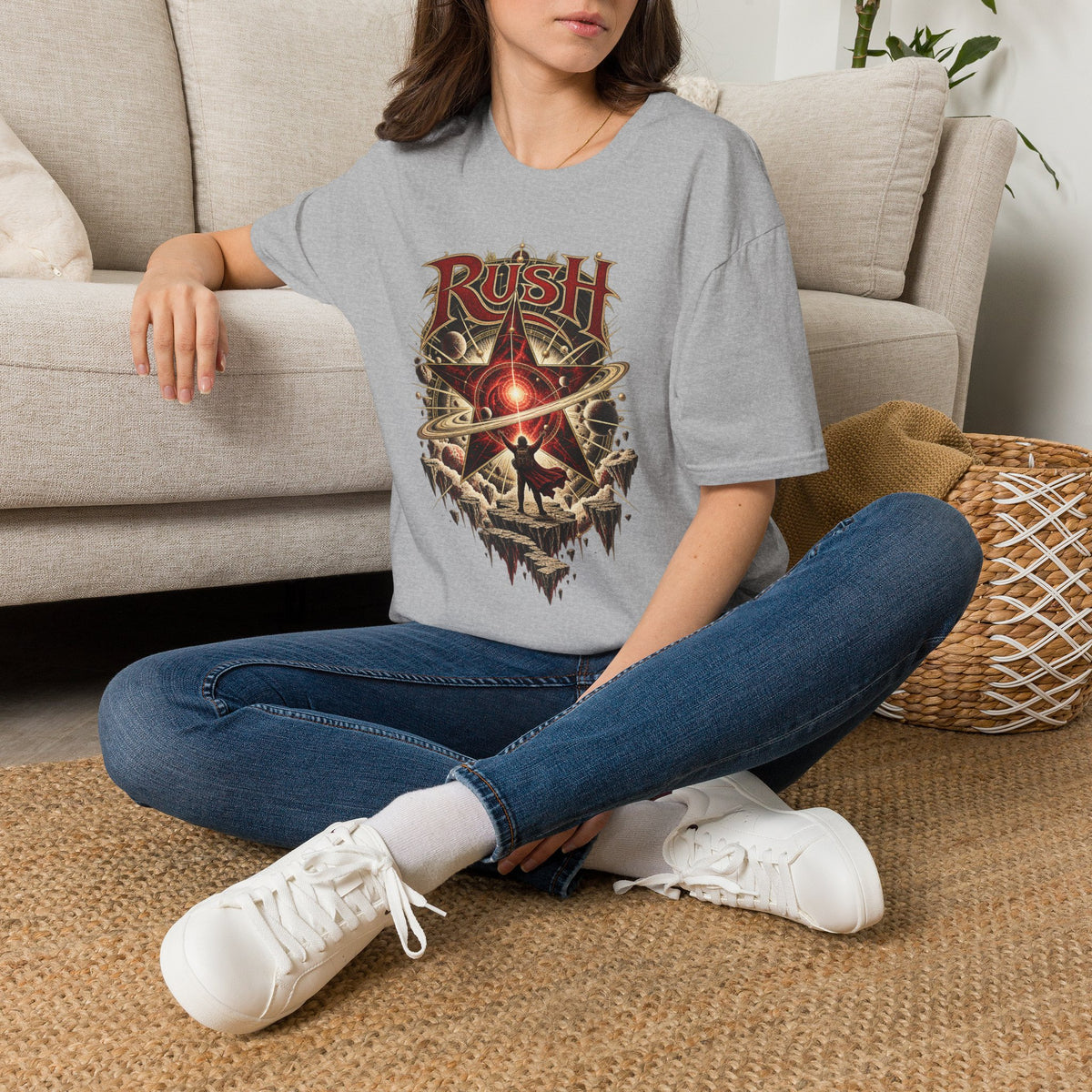 Rush | Legendary Prog Band Band T‑Shirt Cosmic Rebellion